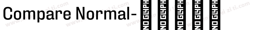 Compare Normal字体转换